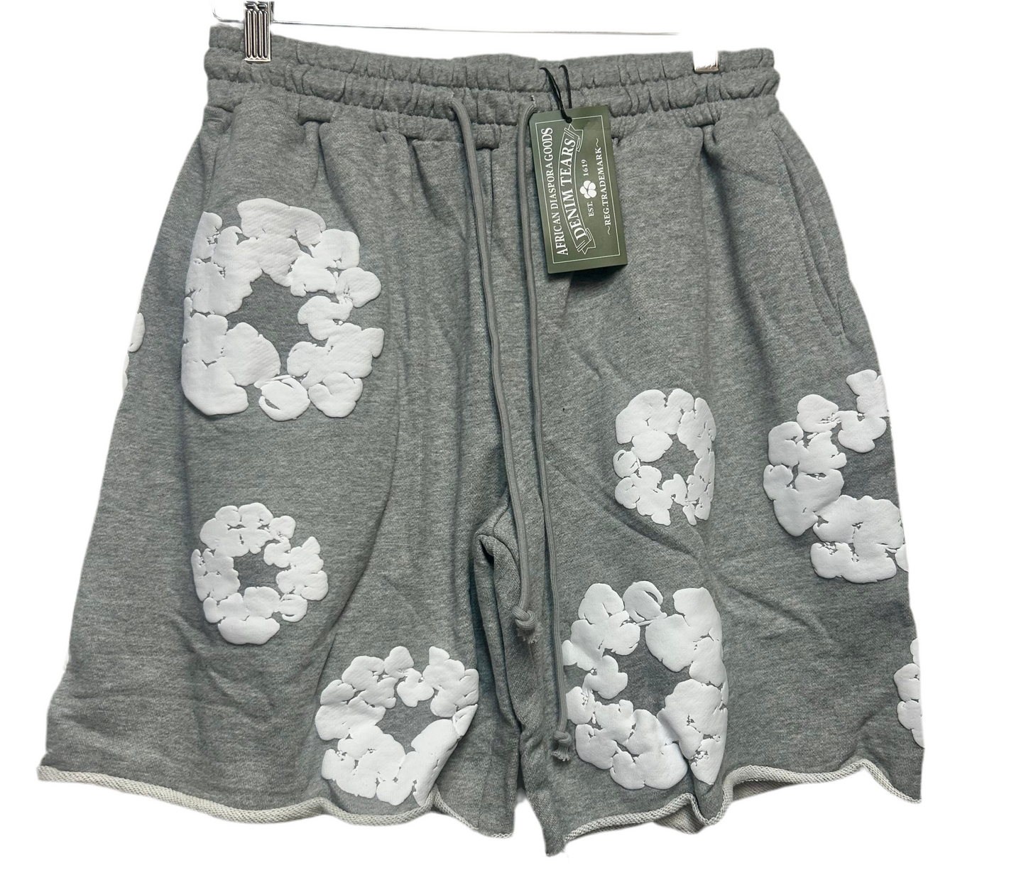 DENIM TEARS THE COTTON WREATH SHORTS