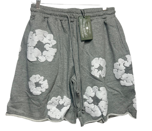DENIM TEARS THE COTTON WREATH SHORTS